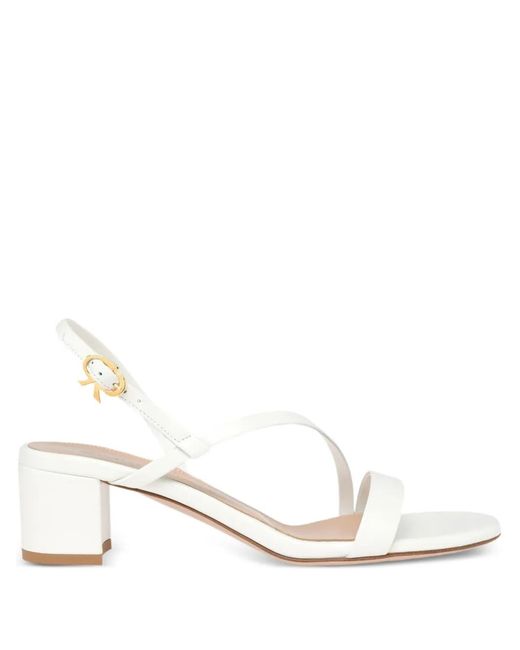 Gianvito Rossi Natural Betsey Strapy Sandals