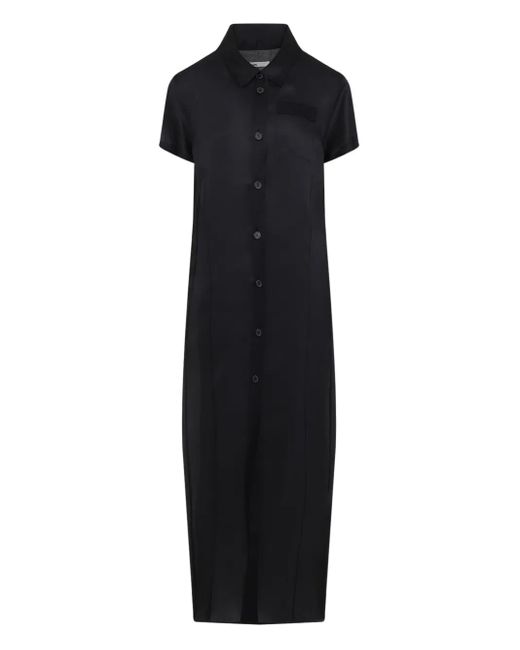 Khaite Effy ショートスリーブ ドレス Black