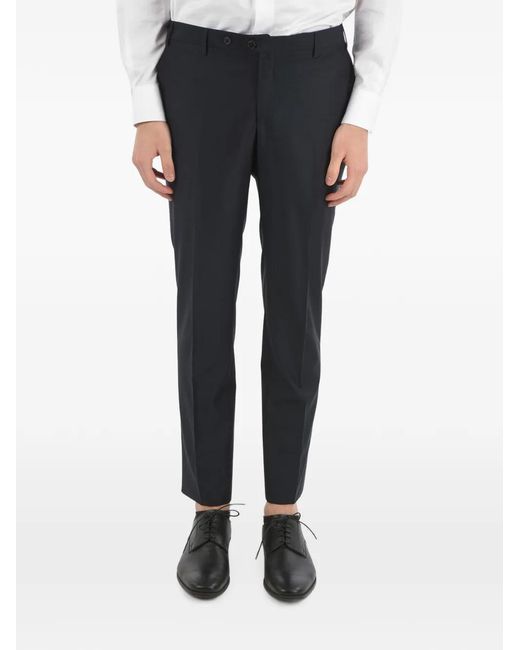 Corneliani Black Cerim Shawl-Lapel Wool Suit for men