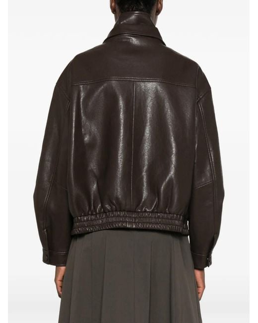 ELEH Brown Zip-Up Jacket