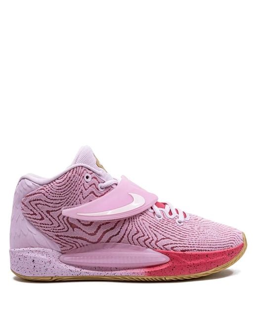 Nike Pink Kd 14 "Aunt Pearl" Sneakers