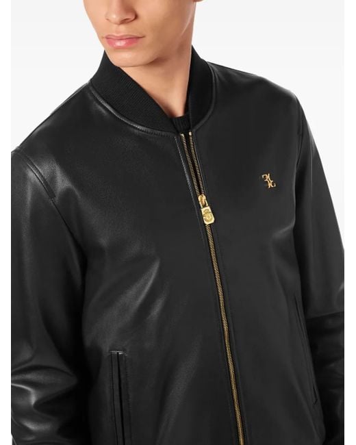 Bomber di Billionaire in Black da Uomo