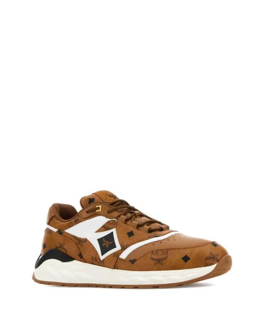MCM Brown Skywander Sneakers for men