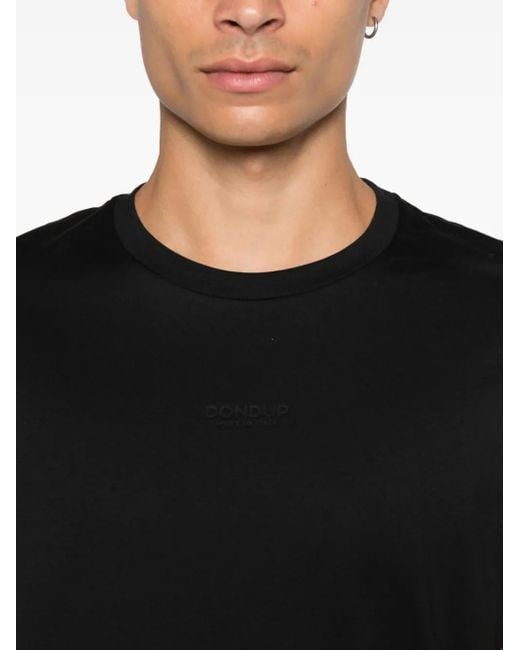 T-Shirt Con Logo di Dondup in Black da Uomo