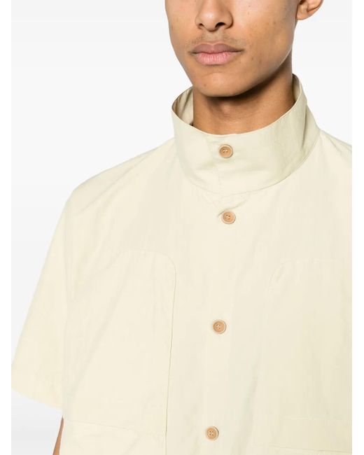 RANRA Natural Glamur Spread-Collar Shirt for men