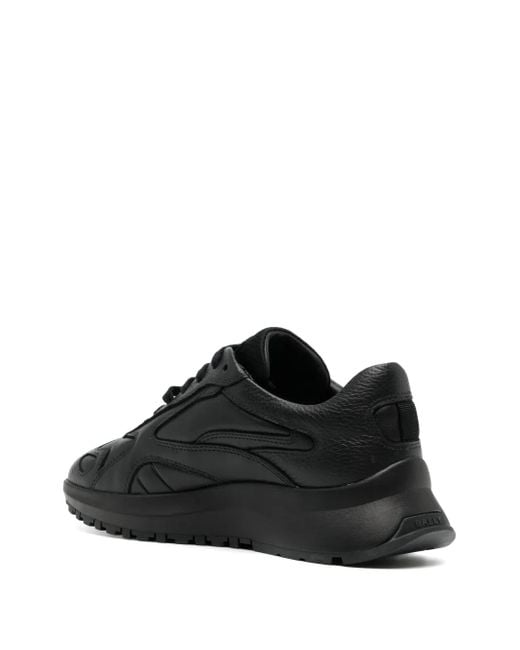 Bally Black Sneakers Calf Pl Lamb Ny Polyurethane for men