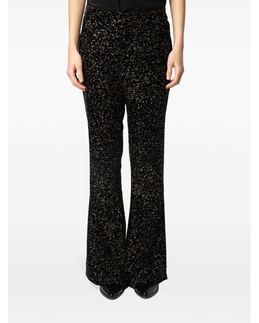 Zadig & Voltaire Black Prevy Trousers