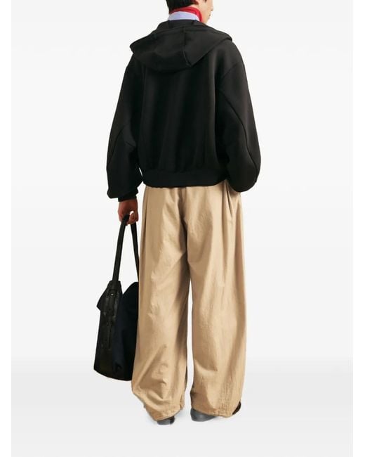 CROQUIS Natural Relaxed-Fit Curved-Leg Trousers for men