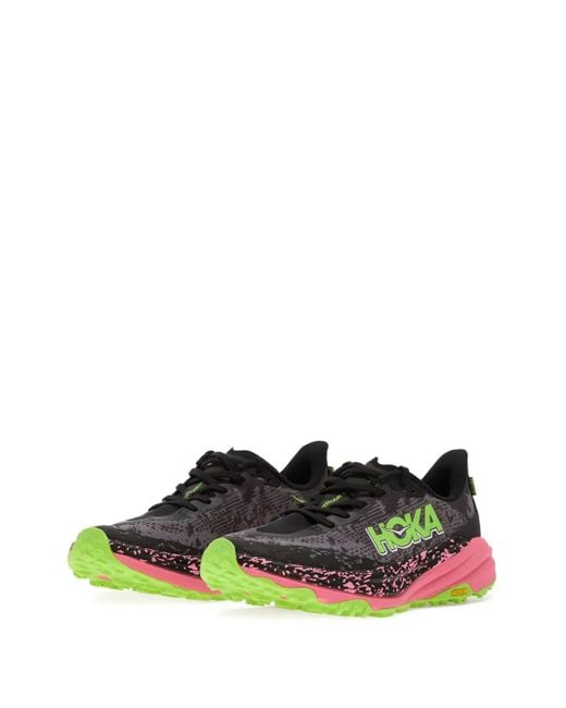 Hoka One One Black Speedgoat 6 Sneakers for men