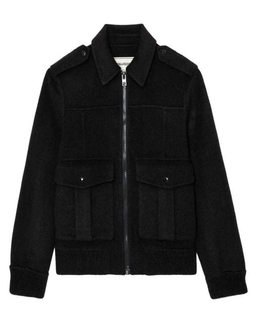 Zadig & Voltaire Black Luka Jacket
