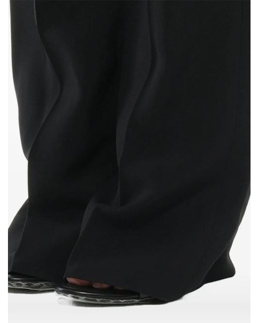 Givenchy Black Zip-Detail Buttonet Trousers