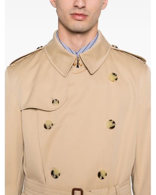 Burberry Natural Kensington Heritage Trench Coat for men