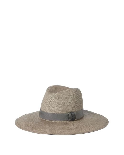 Fedora di Brunello Cucinelli in Gray