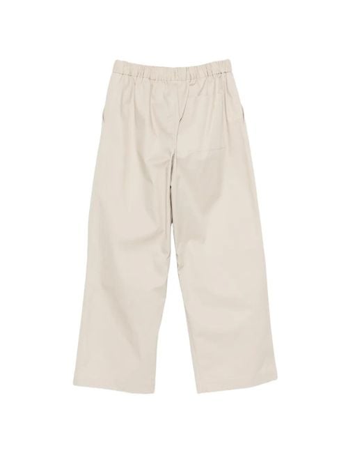 Simone Rocha White Drawstring Trousers for men