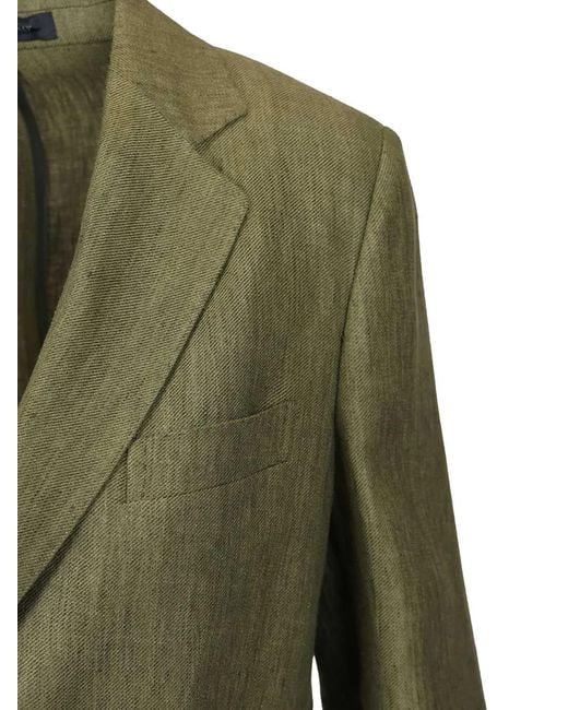 Latorre Green Single-Breasted Blazer