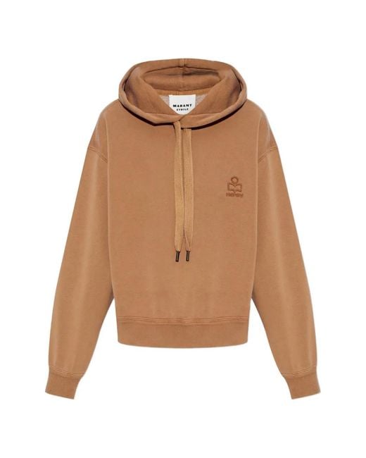 Isabel Marant Natural Salmy Cotton Hoodie