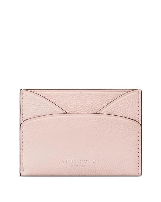Tory Burch Pink Romy Flat Card Case