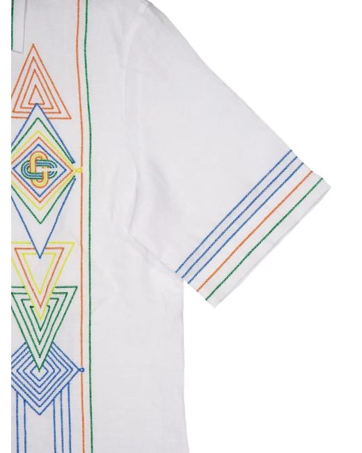 Casablanca Blue Le Fil De La Musique Shirt