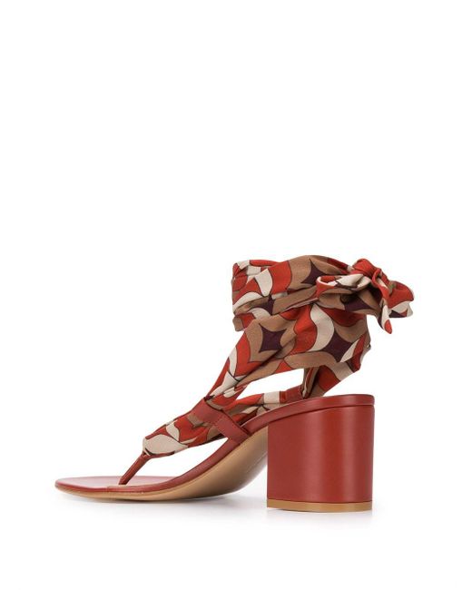 gianvito rossi orange heels