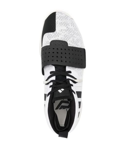 Adidas White Dame 8 Extply Sneakers for men