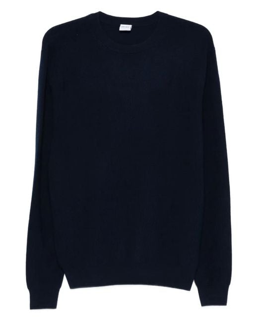Aspesi Blue Crew-Neck Sweater for men
