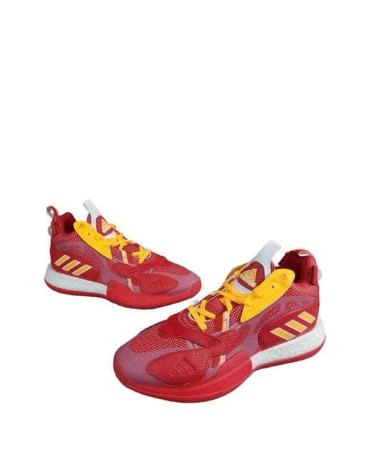 Adidas Red Zoneboost Sneakers for men