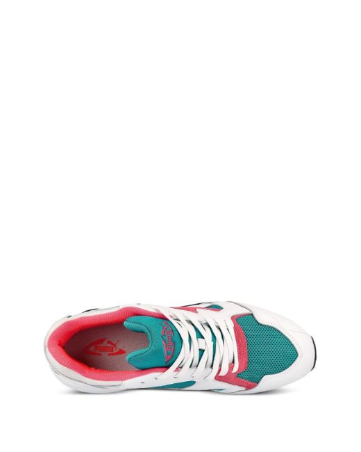 PUMA White Prevail Sneakers for men