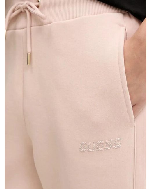 Guess Natural Aelia Drawstring Track Pants