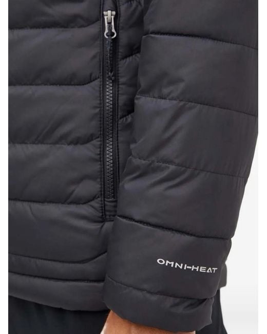 Columbia Gray Quilted-Pattern Jacket for men