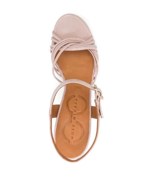 Chie Mihara Pink 100Mm Caneti Sandals