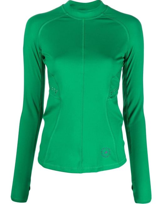 Adidas By Stella McCartney Green Truepurpose Yoga Top