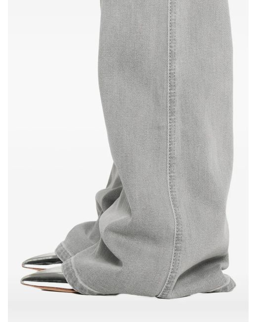 Ermanno Scervino Gray Flared Jeans