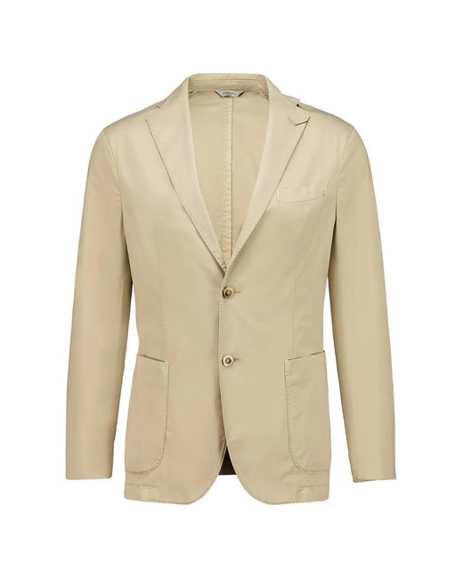 メンズ BURBERRY LONDONバーバリー ロンドン 製品染め加工リネンシルク