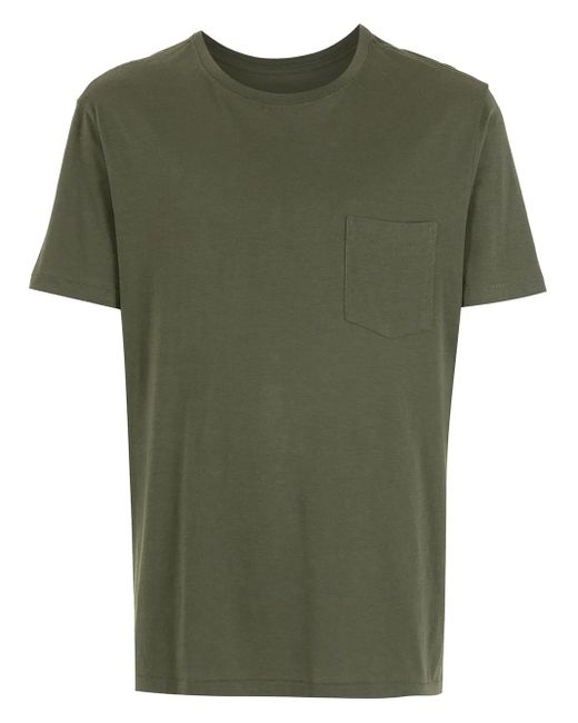 Osklen T-Shirt Met Zak in het Green voor heren