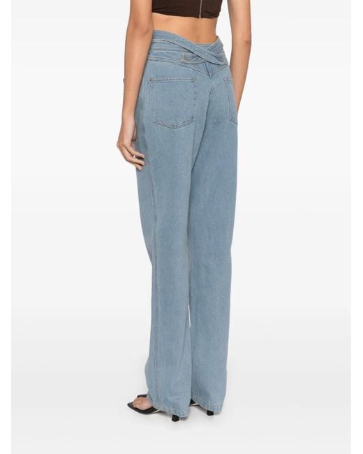 Paris Georgia Blue Jo Straight-Leg Jeans