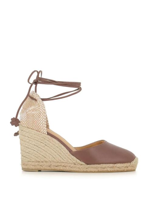 Castaner Natural Carina Wedge Espadrilles