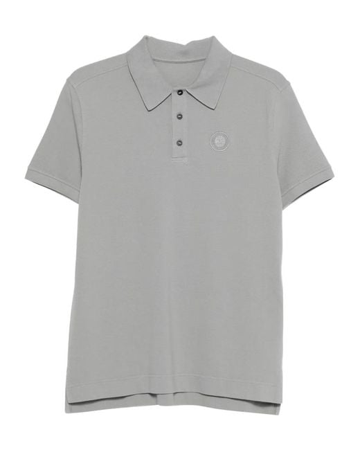 Canada Goose Gray Polo À Patch Logo for men