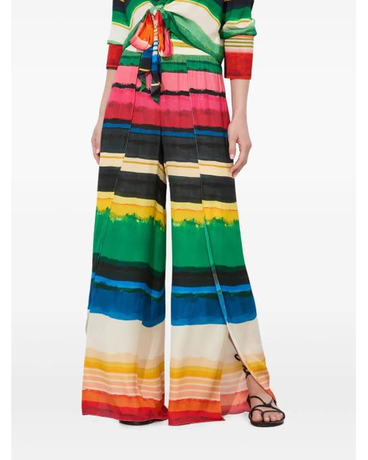 Alice + Olivia Multicolor Larissa Pant