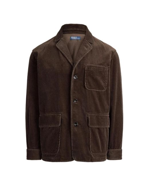 Polo Ralph Lauren Brown The Finley Corduroy Jacket for men