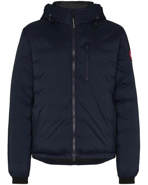 Canada Goose Blue Lodge Down Jacket for men