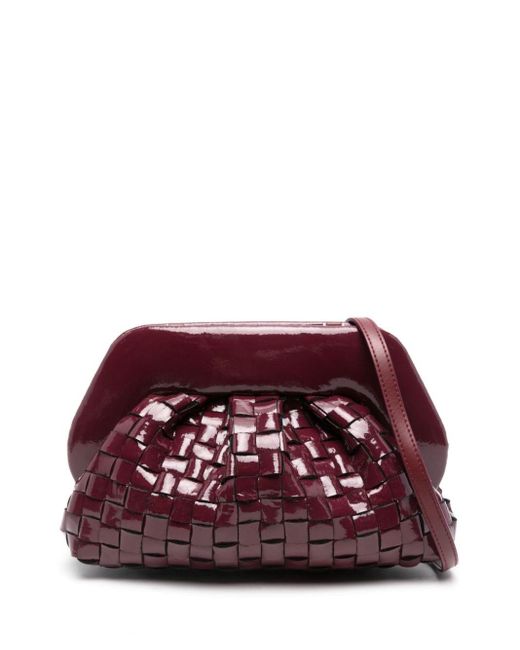 THEMOIRÈ Purple Tia Clutch Bag