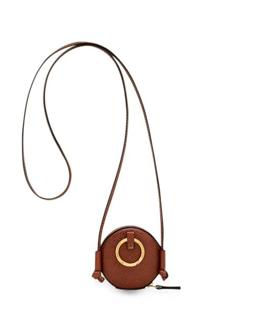 Longchamp White Épure Coin Purse With Cord