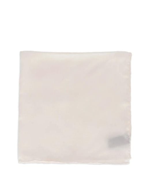 Tom Ford Natural Rolled-Edge Pocket Square for men