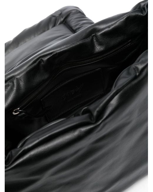 Marsèll Black Padded Leather Crossbody Bag