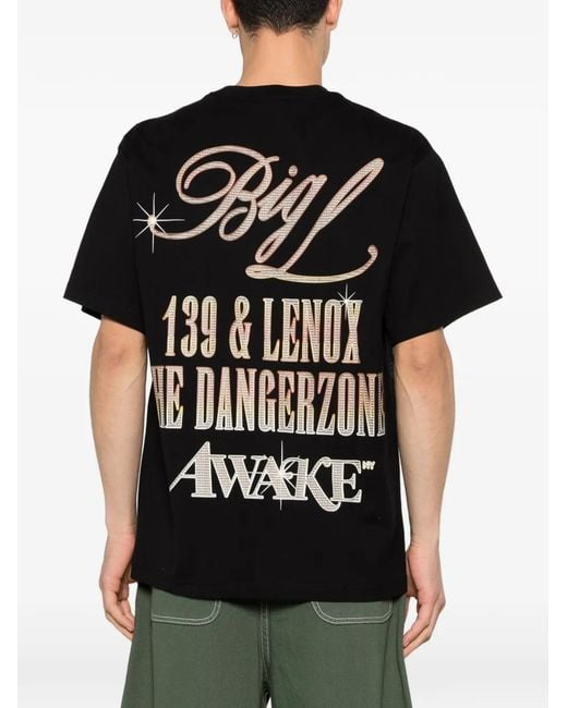 AWAKE NY Black Ebonics T-Shirt for men