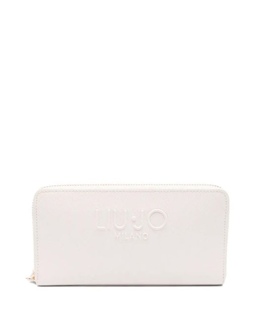 Liu Jo ファスナー財布 White