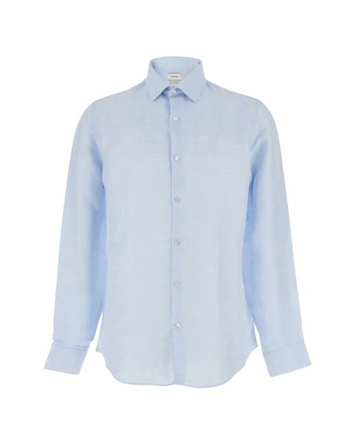 Calvin Klein Blue Long-Sleeved Shirt for men