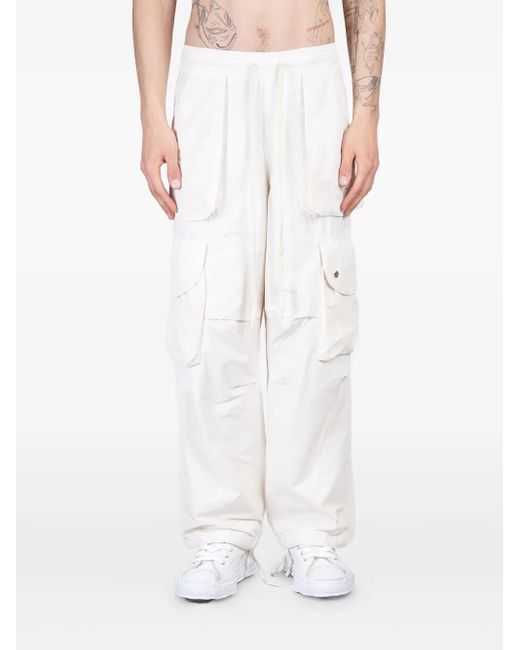 A PAPER KID Klassische Cargohose in White für Herren