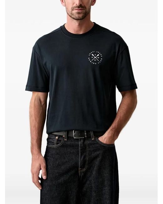 Joop! Black Logo-Print Short-Sleeve T-Shirt for men