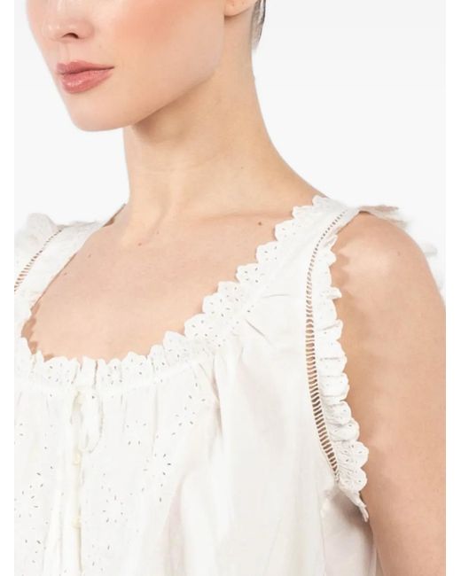 Doen White Traveler Blouse
